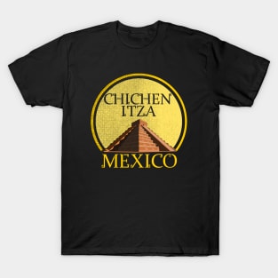 Temple of Kukulcán El Castillo Chichen Itza Mexico T-Shirt